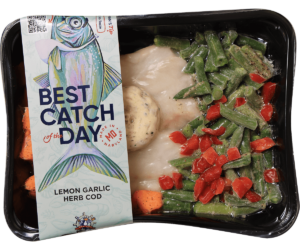 Lemon Garlic Herb Cod